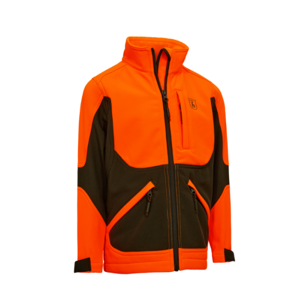 DEERHUNTER Youth Rogaland Turuncu Softshell Mont 7-8 Yaş
