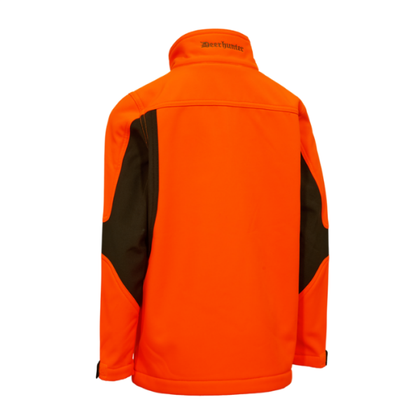 DEERHUNTER Youth Rogaland Turuncu Softshell Mont 7-8 Yaş