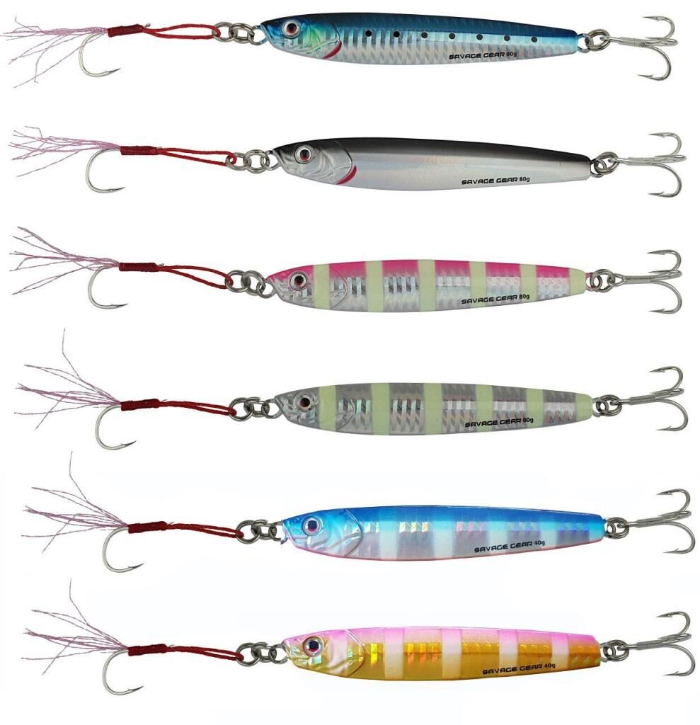 SAVAGE GEAR 3D Slim Minnow Jig 20g 7,5cm Jig Yem