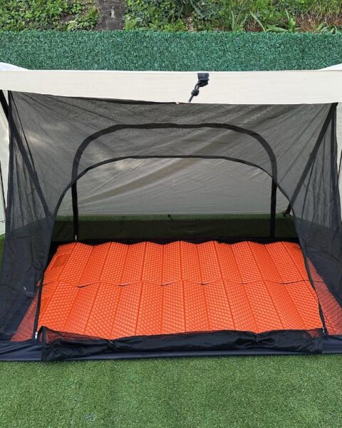NURGAZ Campout Mercury 1 Bushcraft Çadırı KREM