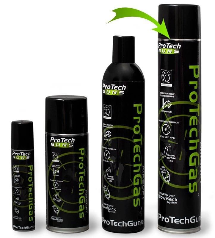 İŞGÖREN Protech Guns 750Ml Aırsoft Green Gas