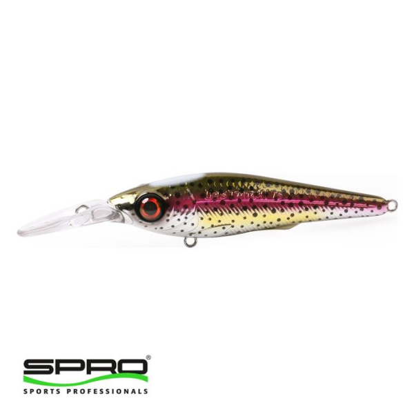 SPRO Iris Twitchy HL R.Trout  7,5CM 8,5G Sert Yem