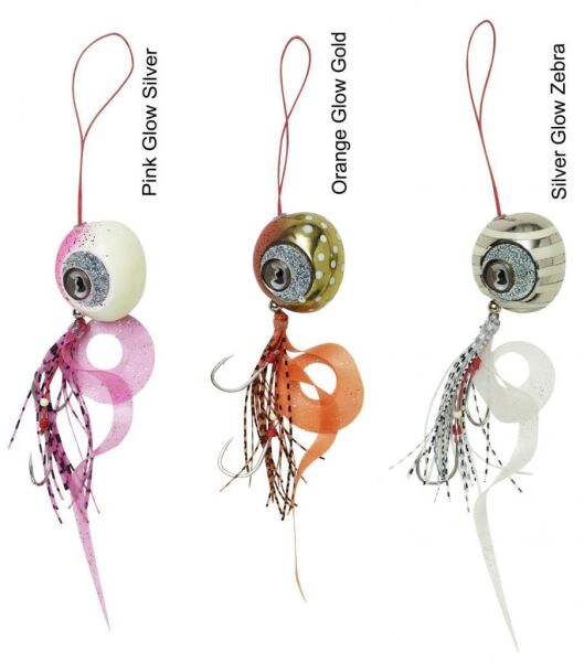 SAVAGE GEAR Cuttle Eye 75 g Pink Glow Silver Sahte Balık