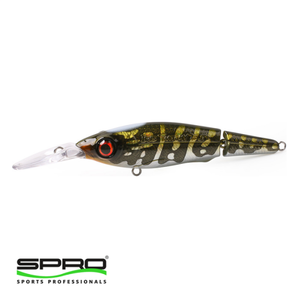 SPRO Iris Twitchy Jtd Hl N. Pike  7,5CM 8,5G S.Yem