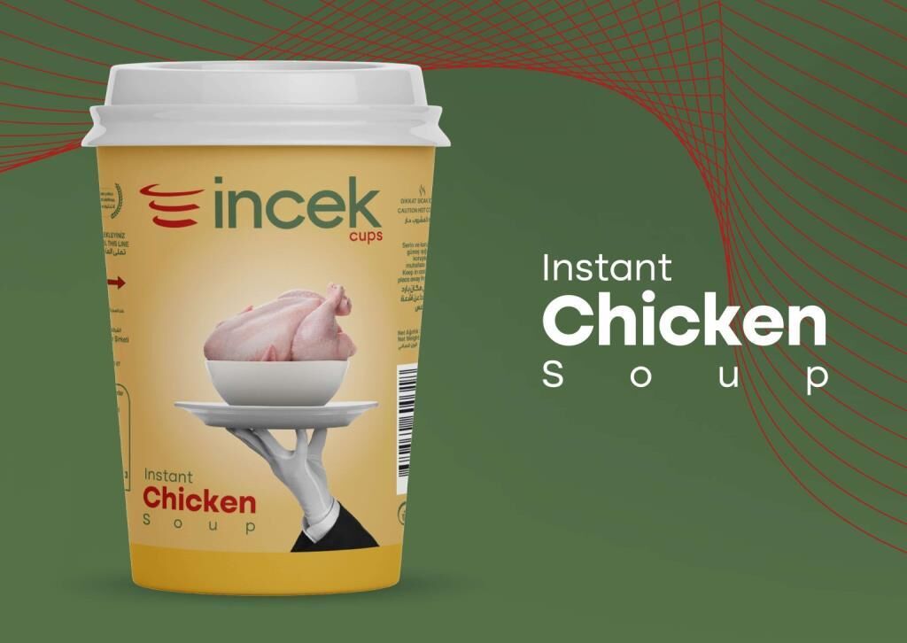 İncek Cups Kremalı Hazır Tavuk Çorbası