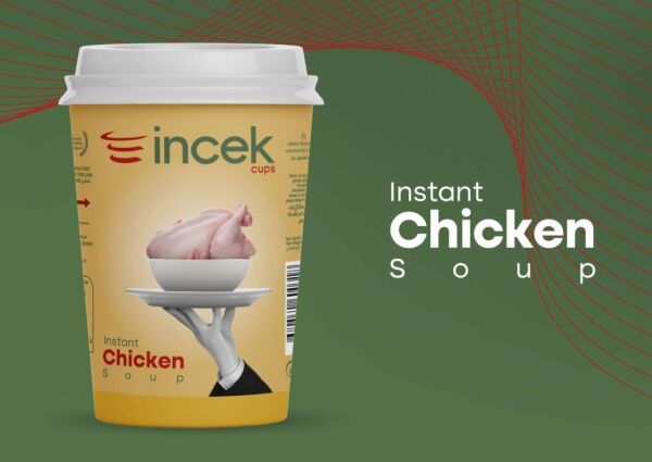 İncek Cups Kremalı Hazır Tavuk Çorbası
