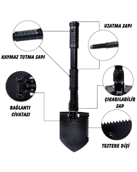 NURGAZ MİNİ KATLANIR KÜREK