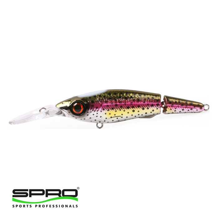 SPRO Iris Twitchy Jtd Hl R.Trout 7,5CM 8,5G S.Yem