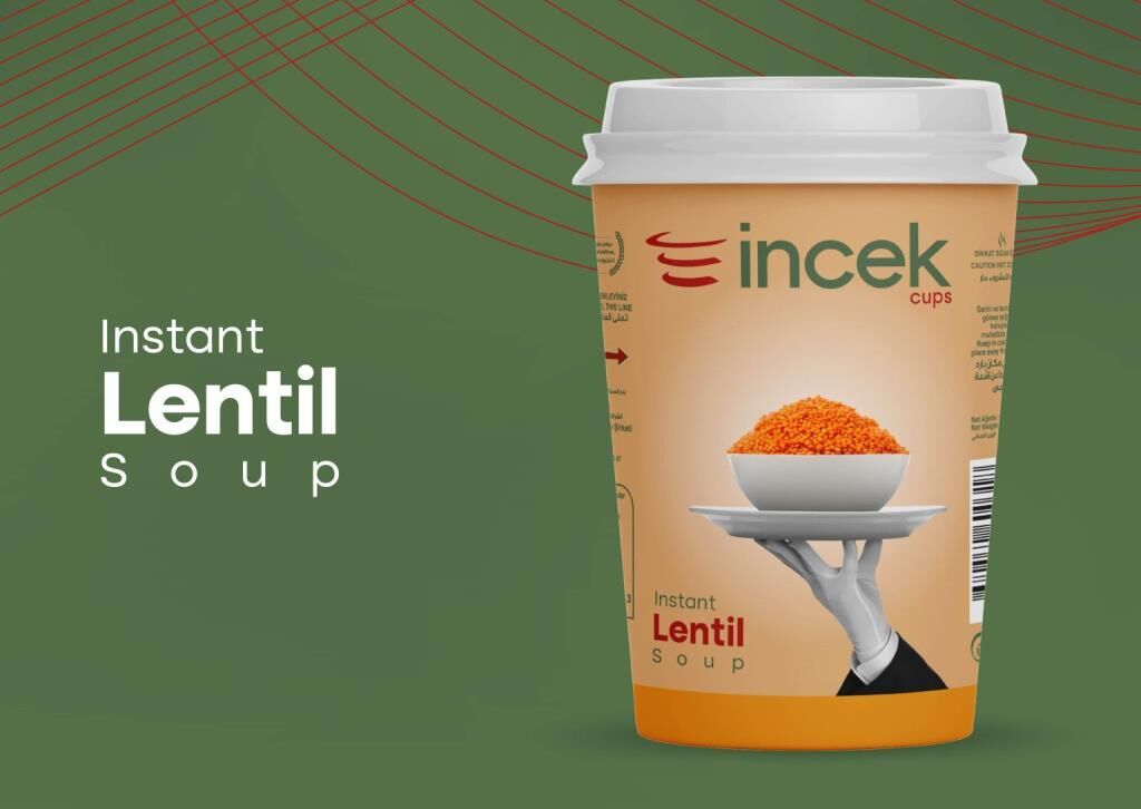 İncek Cups Hazır Mercimek Çorbası