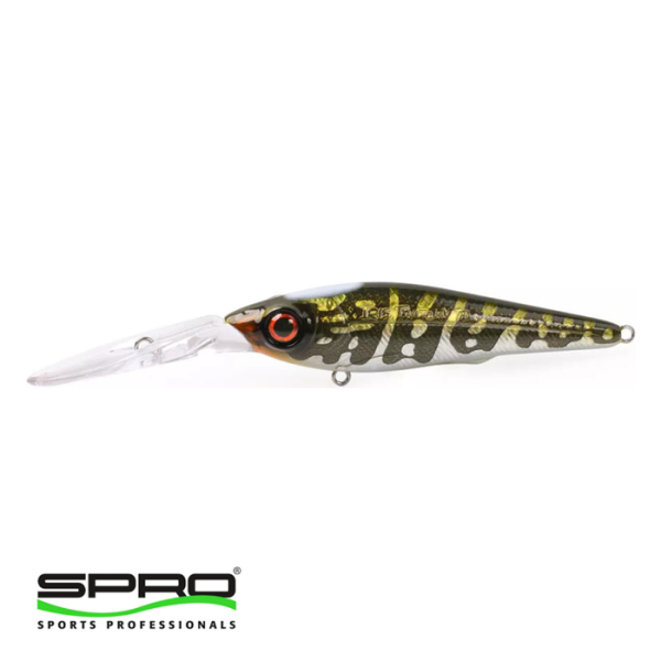 SPRO Iris Twitchy DR HL Northern Pike 7,5CM 9G Sert Yem