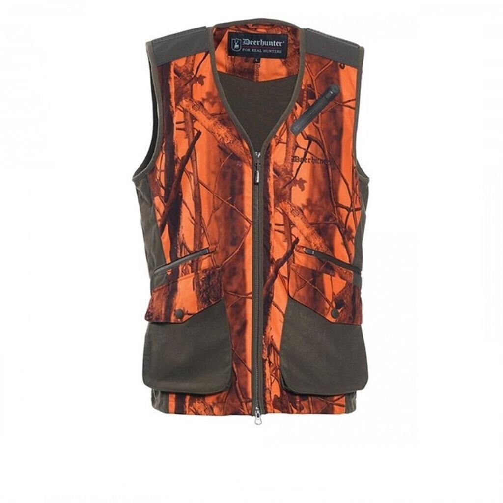DEERHUNTER Cumberland Pro77 Turuncu Kamuflaj Yelek M