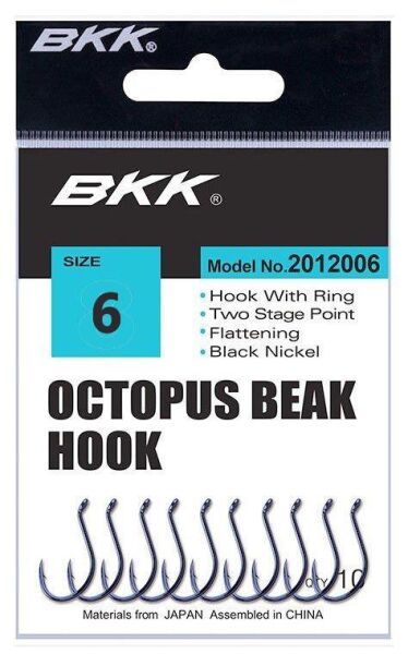 BKK Octopus Beak İğne No:6 10 Pcs