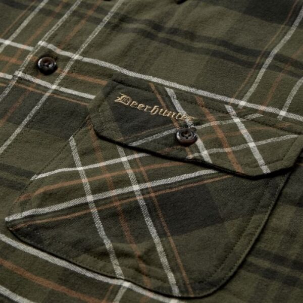 DEERHUNTER Yeşil Kareli Gömlek 41/42