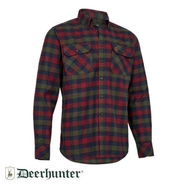 DEERHUNTER Cooper Kırmızı Kareli Gömlek 41/42