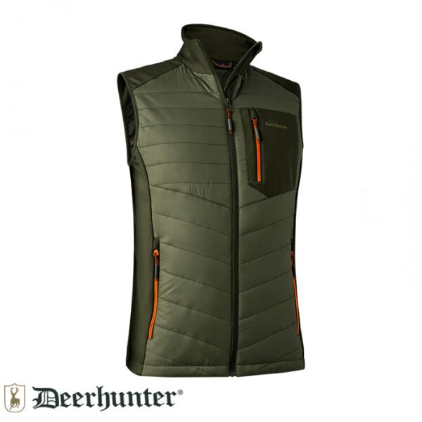 DEERHUNTER Chamois Padded Forest Green Yelek 2XL