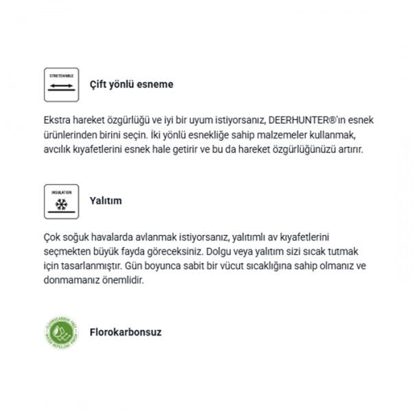 DEERHUNTER Chamois Padded Forest Green Yelek XL