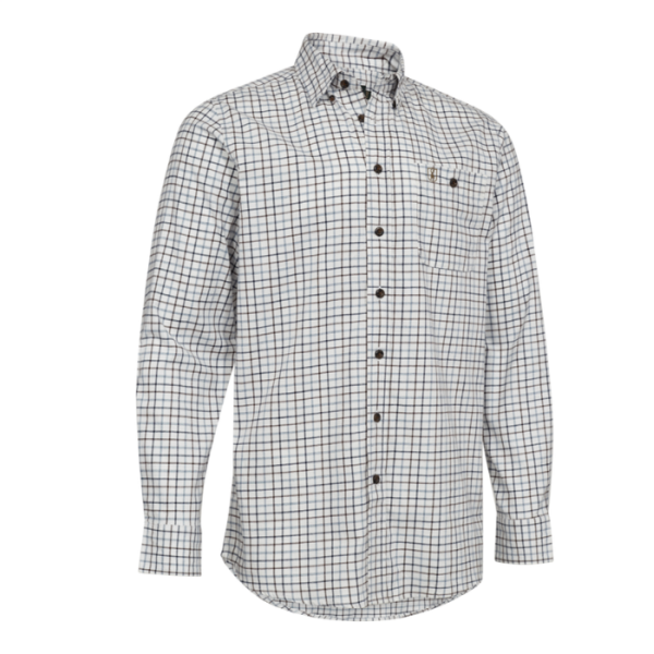 DEERHUNTER Gavin Mavi Kareli Gömlek 41/42