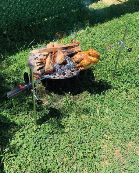 NURGAZ Tavuk Çevirme Aparatı