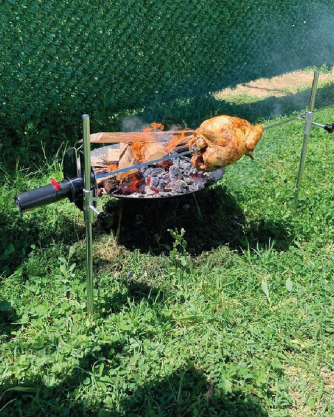 NURGAZ Tavuk Çevirme Aparatı