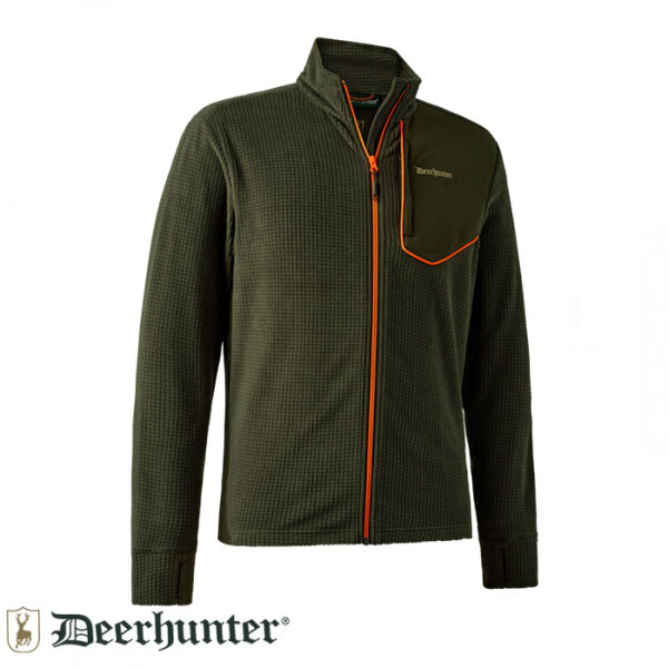 DEERHUNTER Chamois Fermuarlı Polar 361 Yeşil M