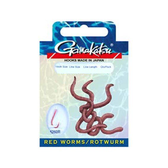 T.D. GAMAKATSU BKD-5260R Worm İğne Takımı 75 cm #6