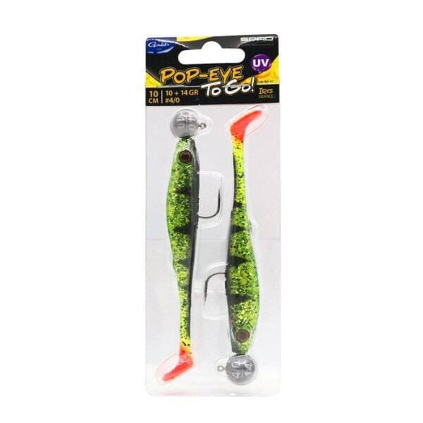 SPRO Pop-Eye To Go 10cm Soft Yem UV Perch 10+14g 1/2