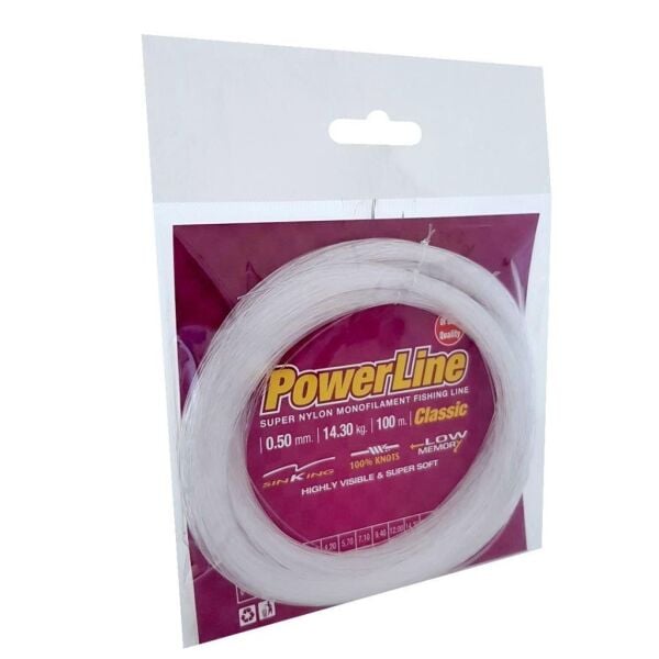 PowerLine Classıc 100 m. Poşet Misina 0,150 mm