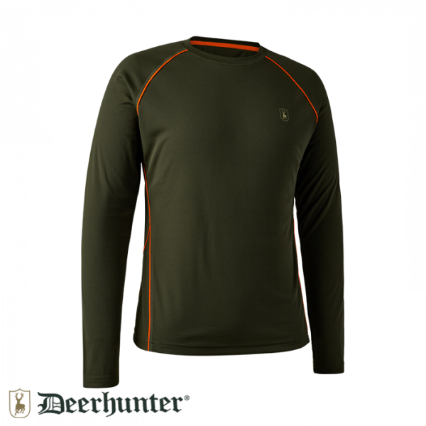 DEERHUNTER Chamois Uzun Kollu Tişört 361 Yeşil M