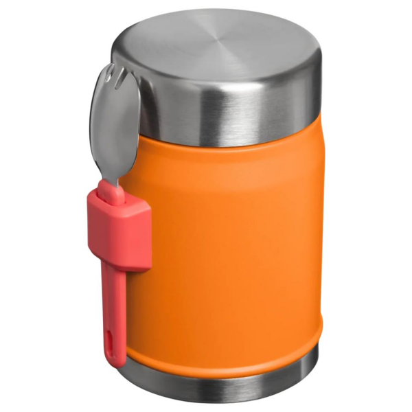 STANLEY The Legendary Food Jar + Spork 0.4L / 14oz Goldenrod Coral