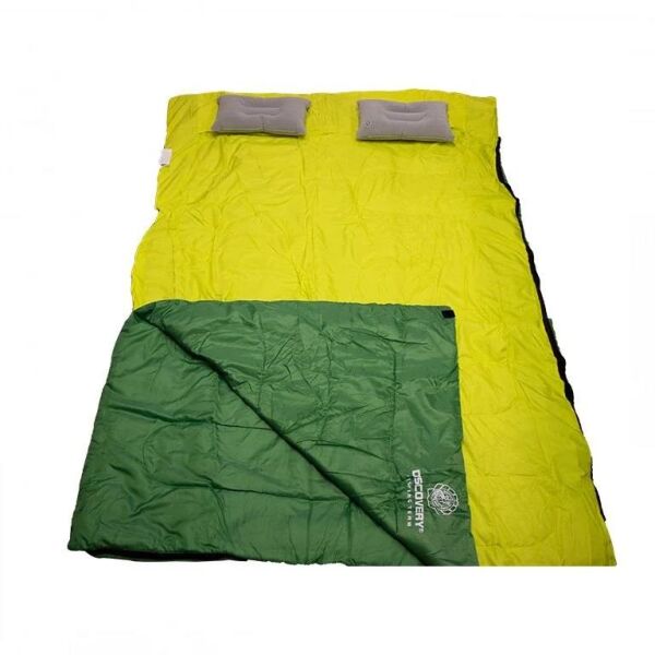 DFT -5°/15° Uyku Tulumu Çift Kişilik (190+30) x 145 cm Yeşil