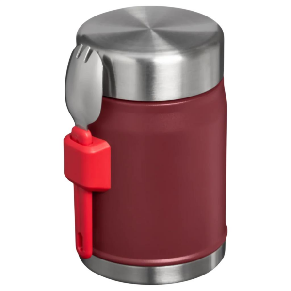 STANLEY The Legendary Food Jar + Spork 0.4L / 14oz Cranberry