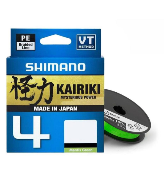SHIMANO Line Kairiki 4 150m/0.19mm/11.6kg Misina