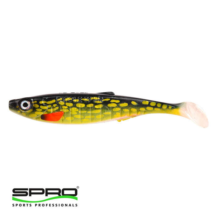 SPRO Ripple Profighter Shad 14CM Black Roach S.Yem