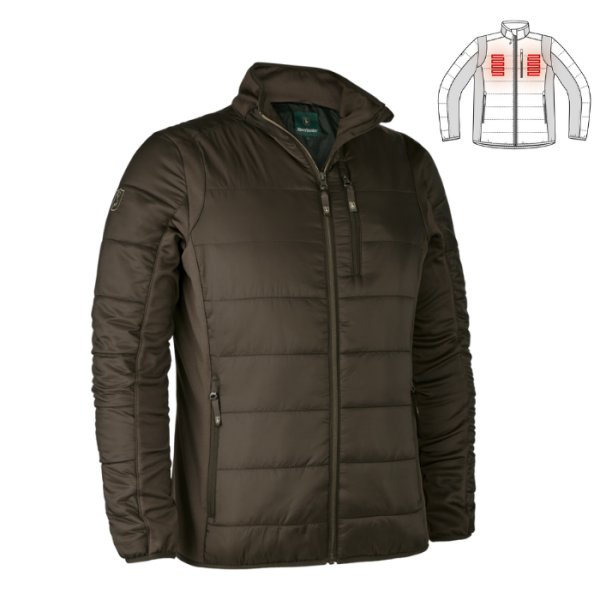 DEERHUNTER Heat Padded Kahverengi Mont 2XL