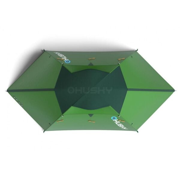 HUSKY Bright 4 Kişilik Çadır Yeşil