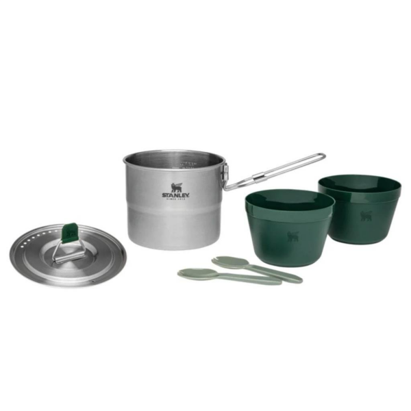 STANLEY THE STAINLESS STEEL COOK SET FOR TWO 1.0