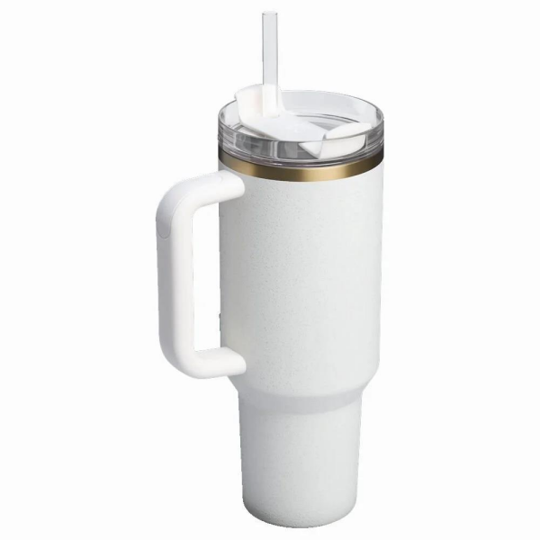 STANLEY Quencher Pipetli Termos Bardak 1.18 Lt Beyaz
