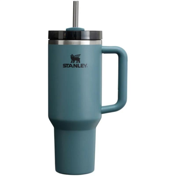 STANLEY Quencher Pipetli Termos Bardak 1.18 Lt Petrol Rengi