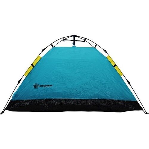 DFT 2 Kişilik Tek Kat Otomatik Çadır 200x150x130cm - Mavi/Sarı
