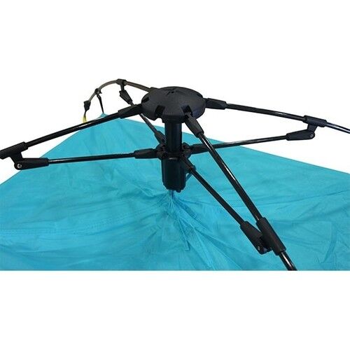 DFT 2 Kişilik Tek Kat Otomatik Çadır 200x150x130cm - Mavi/Sarı