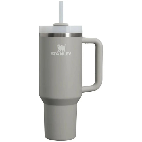 STANLEY Quencher Pipetli Termos Bardak 1.18 Lt Kül Rengi