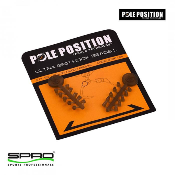 SPRO Polep Ultra Grıp Hook Beads L