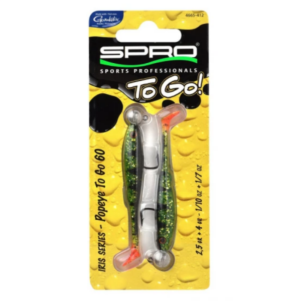 SPRO Iris Popeye To Go 6CM UV Perch 2,5+4GR