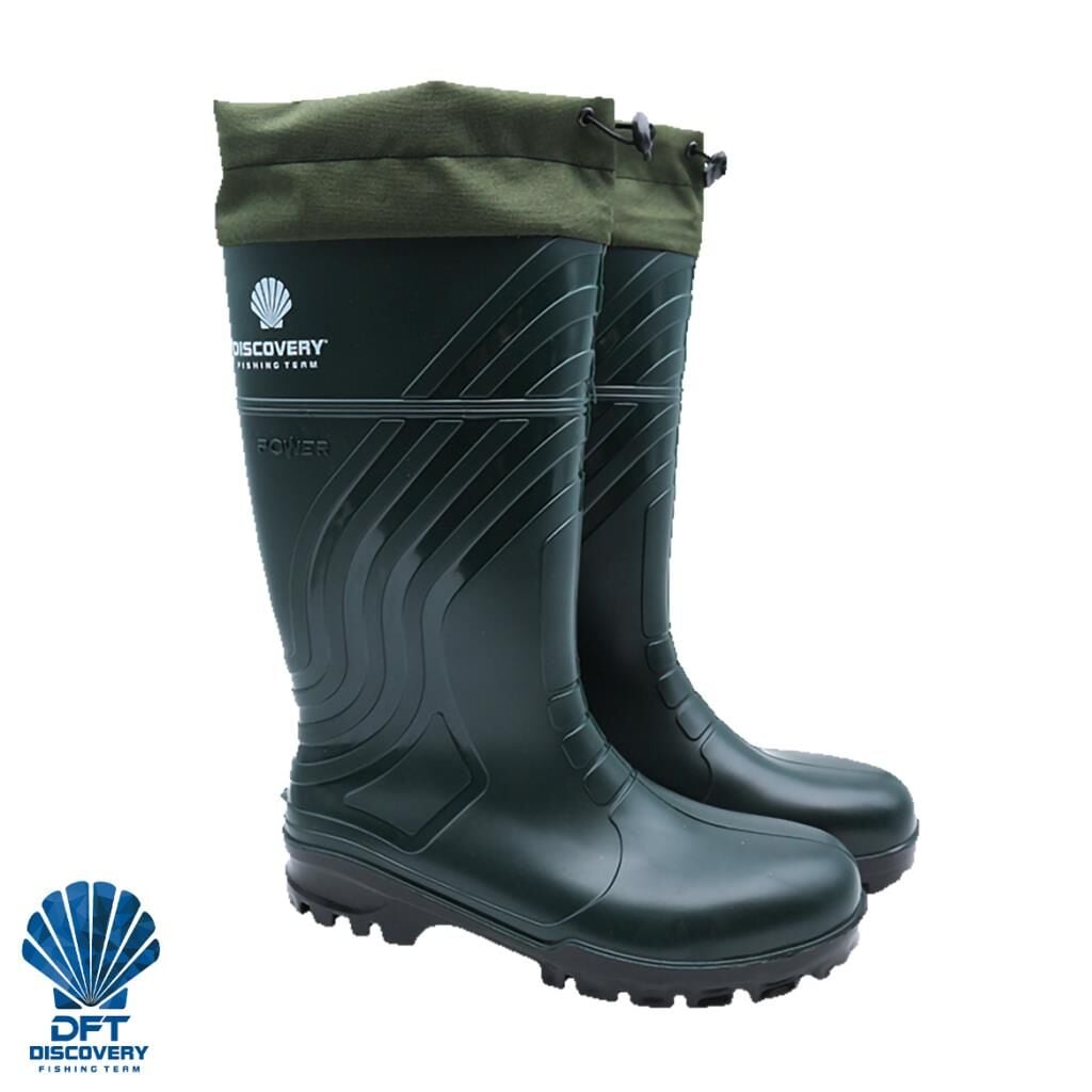 DFT Hunter Yeşil PVC Konçlu Çizme No: 44 (Çift)