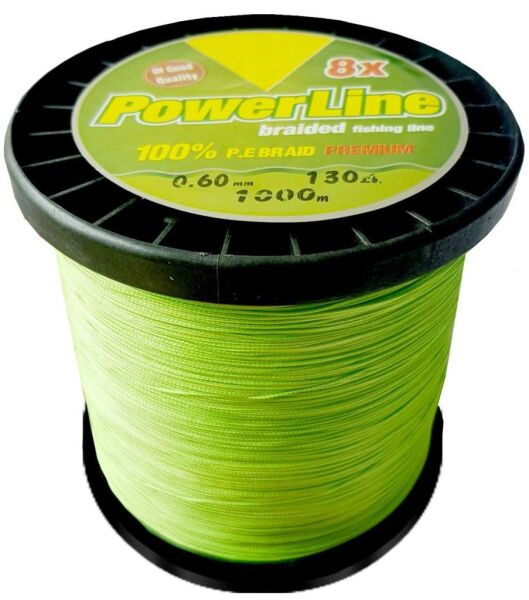 PowerLine Braıded Classıc Premıum 8x 1000 mt 0,50m