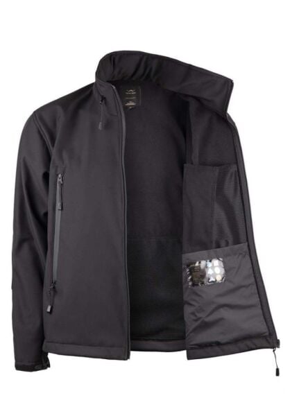 VAV Shell HT-04 Softshell Mont Siyah - XXL
