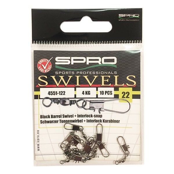 T.SPRO Klipsli Fırdöndü No:22 -4Kg- 10 Adet