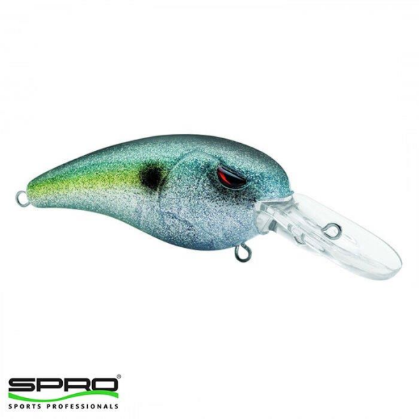 SPRO Rkcrawler MD 55 Ghst Sparkle Shad Maket Yem