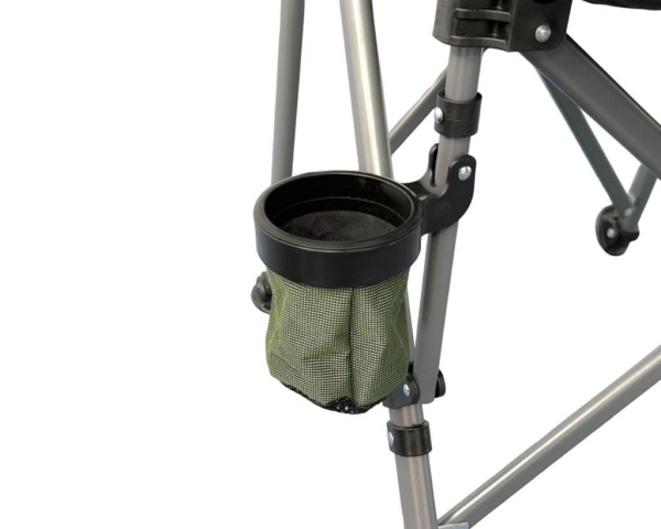 WINDCAMP Katlanır Lüx Kamp Sandalyesi Bardak Tutuculu Yeşil