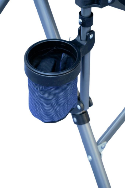 WINDCAMP Katlanır Lüx Kamp Sandalyesi Bardak Tutuculu Mavi